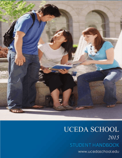 Uceda School of Orlando Semoran Handbook