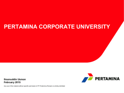 Pertamina Corporate University Facilities