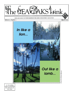 Sea Oaks Link - seniorpublishing.net