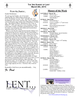 3-8-15.pub (Read-Only) - Our Lady of Good Counsel Church