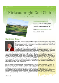 here - Kirkcudbright Golf Club