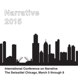Concurrent Session A - 2015 International Conference on Narrative