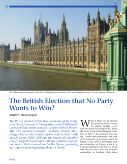 The British Election that No Party Wants to Win?