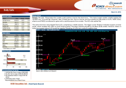 Daily Calls - ICICI Direct