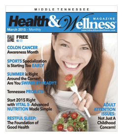 PDF Version - Tennessee Health and Wellness Magazine