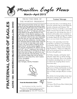 MAR APR 2015 news.pub - Massillon Eagles FOE 190
