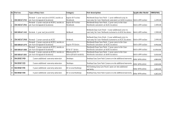 Easy Care Pack Price List
