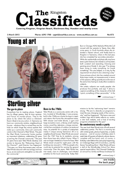 Sterling silver Young at art - The Cygnet and Channel & Kingston