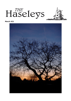 March 421 - The Haseleys