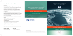 Call for Papers Brochure - Society of Petroleum Engineers