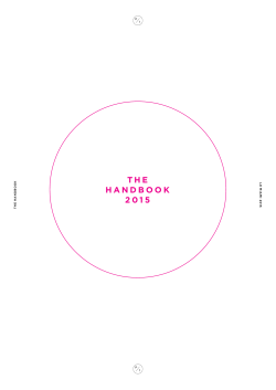 THE HANDBOOK 2015