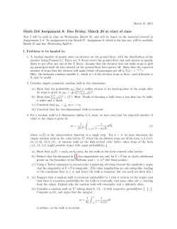 Assignment 8 - UBC Mathematics Department