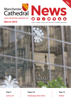 March 2015 - Manchester Cathedral