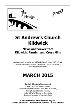 Mar 2015 - for Kildwick.org.uk