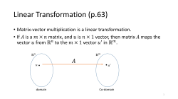 Linear Transformation