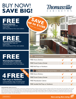 FREE FREE FREE 4 FREE - Thomasville Cabinetry