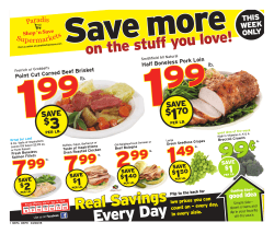 This Weeks Flyer - Paradis Shop `n Save Supermarkets