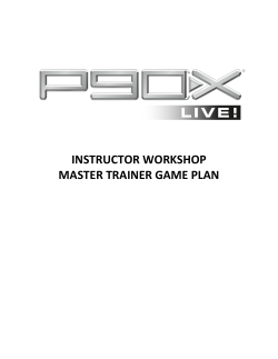 P90X MT Game Plan - Beachbody Master Trainers