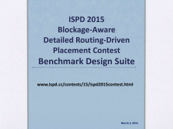 The benchmark suite documentation.