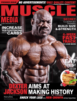 EAT FAST - Muscle Media Magazine
