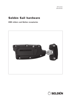 Seldén Sail hardware