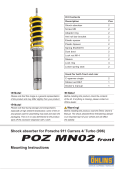 POZ MN02 - Road & Track by Öhlins