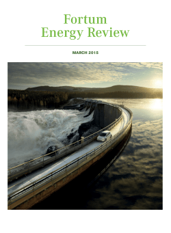 Fortum Energy Review, March 2015