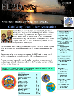 Gold Wing Road Riders Association - FL2-D
