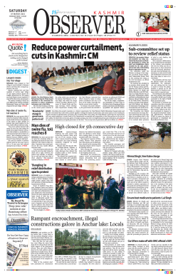 Reduce power curtailment, cuts in Kashmir: CM