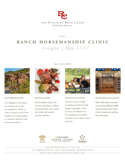 May Ranch Horsemanship Clinic