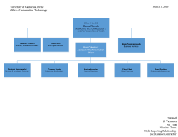 Org Chart  - Office of Information Technology