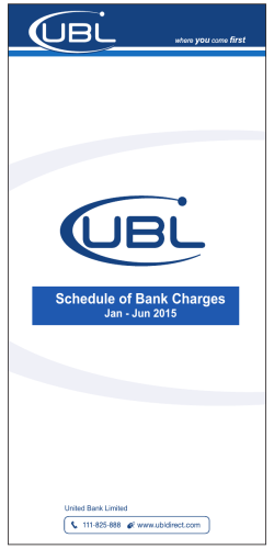 SOC (Jan - Jun 2015) - United Bank Limited