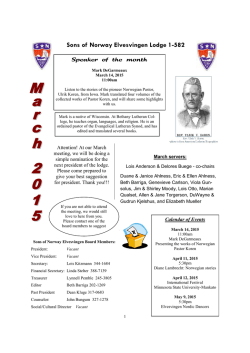 Sons of Norway Elvesvingen Lodge 1-582
