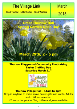 The Village Link March 2015