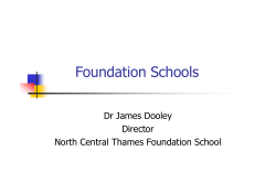 Foundation Schools