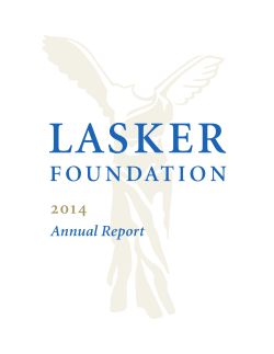 The Lasker Foundation