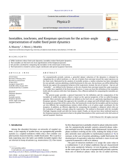 angle representation of stable fixed point dynamics