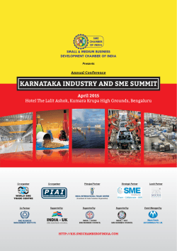 about organisers - karnataka industry and sme summit