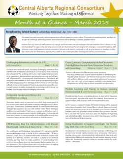 the March 2015 Month-at-a