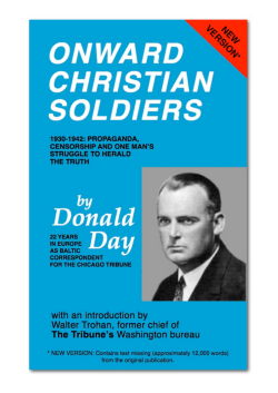 Onward Christian Soldiers by Donald Day