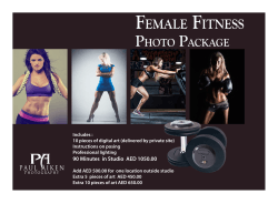 Female Fitness Rates - Paul Aiken Photography