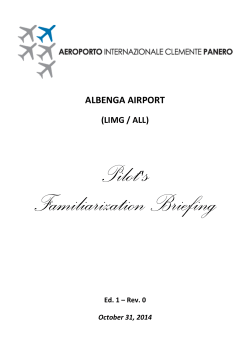 ALBENGA AIRPORT - Aeroporto Internazionale Clemente Panero