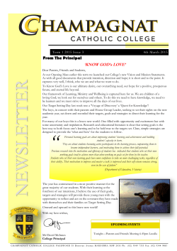 Issue 3 - Marist College Pagewood