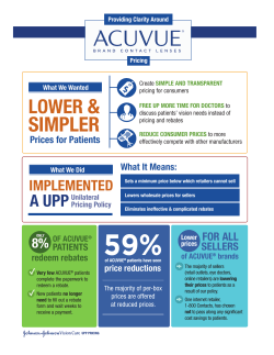 View the infographic - Understanding Acuvue® Brand Pricing