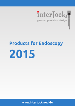 Products for Endoscopy