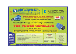 National Level Event - The Power Conclave in association with