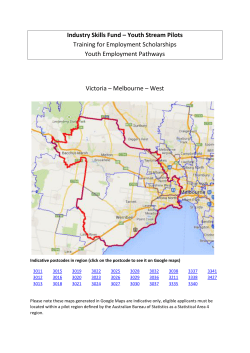 Melbourne – West (PDF 227KB)