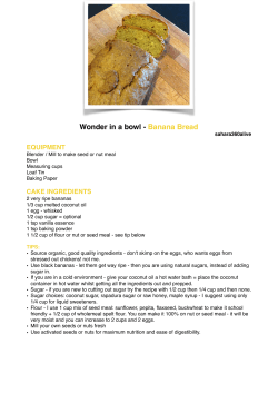 How to make Banana Bread - Kids IN the Kitchen Style.