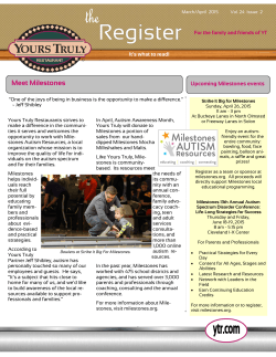 YTR Newsletter - Yours Truly Restaurants