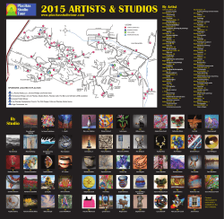 2015 ARTISTS & STUDIOS